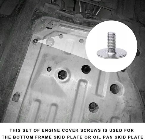 4PCS Lower Engine Cover Bolt Pin Screws, Radiator Engine Splash Shield Hardware Replaces 90105-TBA-A00, Lower Cover Bolts Compatible with Accord 2014-2020 Civic CRV 2017-2020 in Saudi Arabia