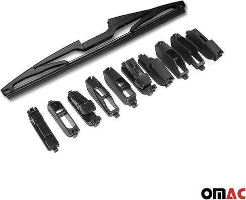 شفرة ممسحة Omac الخلفية لهوندا سيفيك 2019-2021 هاتشباك الزجاج الأمامي الدائم in Saudi Arabia