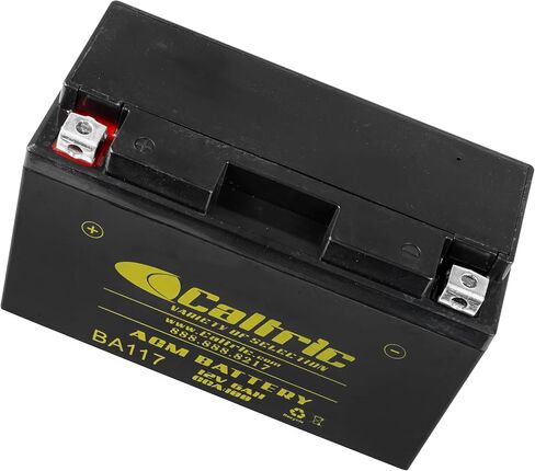بطارية AGM Caltric متوافقة مع Yamaha Zuma 125 YW125 2009 2010 2011 2012 2013 2014 2015 2017 2017 in Kuwait