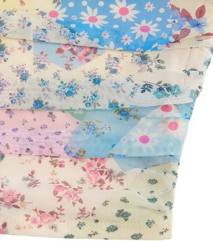 SHENHE Women's Floral Wide Strap Ruched Square Neck Cute Open Back Vacation Boho Crop Tops in Saudi Arabia