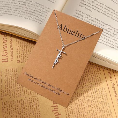 Lcherry Birthday Gifts for Grandma Mom Daughter Teacher Cross Necklace for Women Christian Necklaces Religious Gifts Jewelry for Women Mother's Day in Kuwait