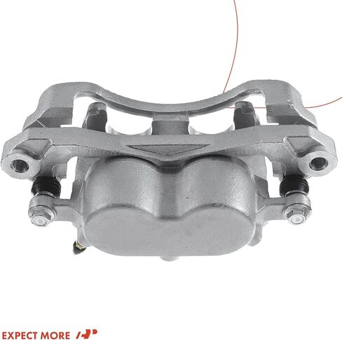 A-Premium Disc Brake Caliper Assembly with Bracket Compatible with Select Chevy and GMC Models - Express 3500/Savana 3500 2003 2004 2005 2006 2007 2008 - Rear Left Driver Side in Saudi Arabia