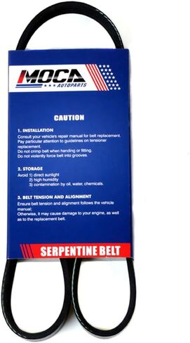 MOCA 4PK1040 Serpentine Belt Compatible with 98-02 for Chevy Camaro & for Pontiac Firebird 5.7L & 99-02 for Mercury Villager 3.3L in Saudi Arabia