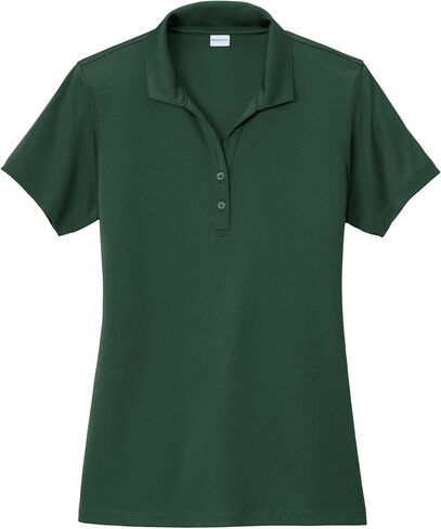 SPORT-TEK Women's PosiCharge Re-Compete Polo | Ladies Short Sleeve Collared Shirt | UPF 30 Protection for Work, Tennis & Golf in Saudi Arabia