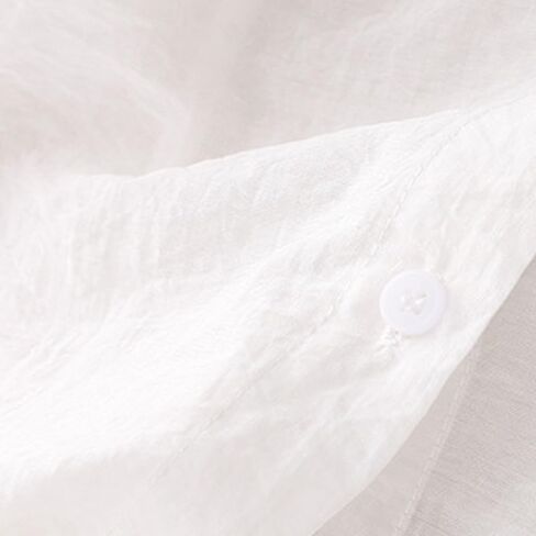 Cotton Linen Hoodies for Women Button Down Sun Protection Shirts Casual Long Sleeve Blouse Summer Vacathion Beach Top in Saudi Arabia