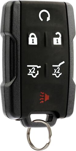 USARemote Key Fob Remote Replacement for 2015 2016 2017 2018 2019 2020 Chevrolet Tahoe Suburban GMC Yukon 6-Button Remote M3N32337100, 13577766 - Professional Programming Required in Saudi Arabia