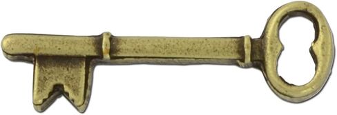 stockpins Gold Skeleton Key Lapel Pin-دبوس عتيقة على الطراز العتيقة للأزياء وحقائب الظهر والجمعية-المصنوعة في الولايات المتحدة الأمريكية in Kuwait