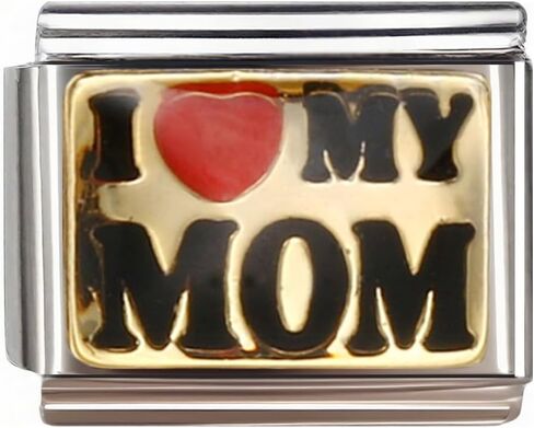 9mm Charm for Italian Charm Bracelet, Stainless Steel DIY Jewelry Chain Links,Family in Saudi Arabia