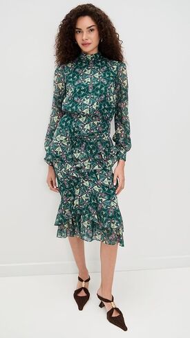 Women's Isa Ruffle Dress in Saudi Arabia