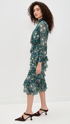 Women's Isa Ruffle Dress in Saudi Arabia