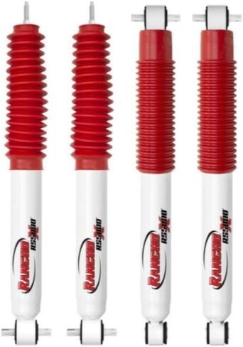 RS5000 Single Steering Stabilizer fits 1997 2006 Wrangler & TJ 4WD with OEM Steering Stabilizer Mounts - Engineered to Last - Includes TrendsAuto Decal in Saudi Arabia