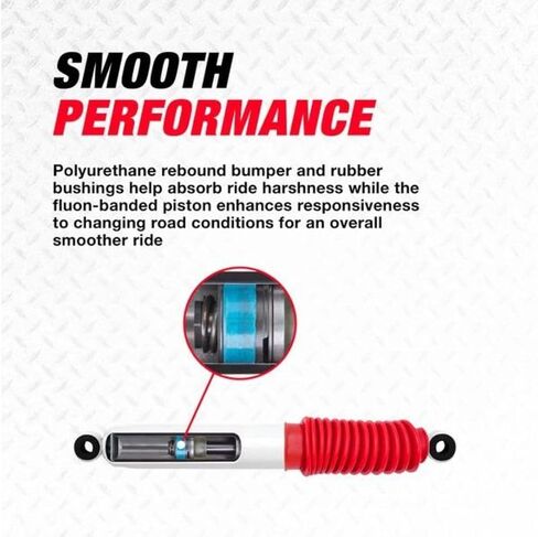RS5000 Single Steering Stabilizer fits 1997 2006 Wrangler & TJ 4WD with OEM Steering Stabilizer Mounts - Engineered to Last - Includes TrendsAuto Decal in Saudi Arabia