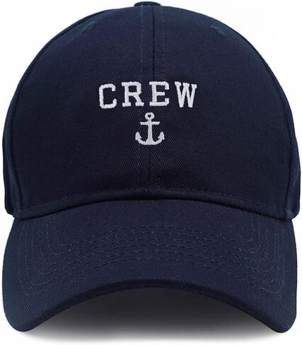 كابتن هات و (رفيقة) الأولى | مطابقة قائد القوارب القوارب البيسبول | قبعات بحرية بحرية بحرية (طاقم) in Kuwait