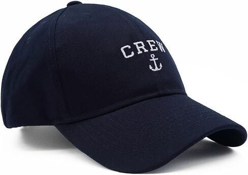 كابتن هات و (رفيقة) الأولى | مطابقة قائد القوارب القوارب البيسبول | قبعات بحرية بحرية بحرية (طاقم) in Kuwait