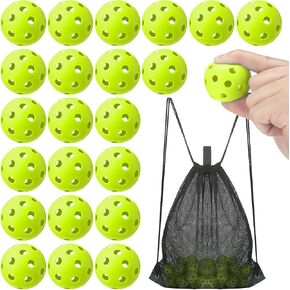 36 Pcs Baseball Practice Balls Mini Plastic Training Baseball Lightweight Baseball Hollow Softballs with a Drawstring Bag for Hitting, Baseball Batting Training Indoor Outdoor Use in Kuwait