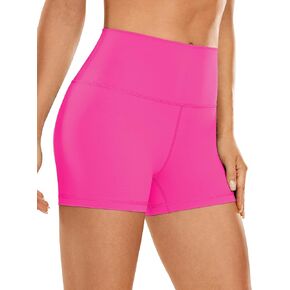 شورت CRZ YOGA للسيدات ذو ملمس عاري مقاس 3 بوصات - شورت عالي الخصر لليوجا والتمارين الرياضية in Kuwait