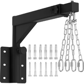 Heavy Bag Hanger-Wall Mount Punching Bag Hanger,Heavy Duty Punching Bag Stand,Adjustable Heavy Boxing Bag Wall Bracket Boxing Bag Bracket for Home Gym Indoor Outdoor(Supports up to 900Ib) in Saudi Arabia