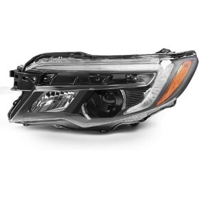 Driver Side Halogen Headlight w/DRL Compatible with 2016-2020 Pilot 2017-2020 Ridgeline Headlamp 33150TG7A12 HO2502167 (Left) in Kuwait