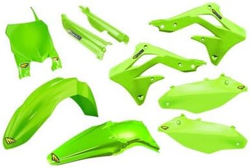 Cycra Powerflow Complete Body Kit Green for Kawasaki KX450F 2013-2015 in Saudi Arabia