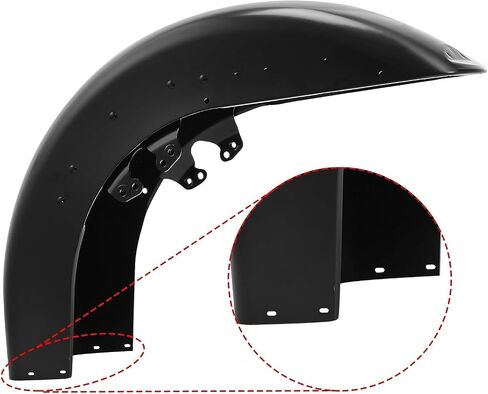 XMT-Moto Front Fender يناسب Harley Road King/Classic/Special/Police 2014-2023 in Saudi Arabia