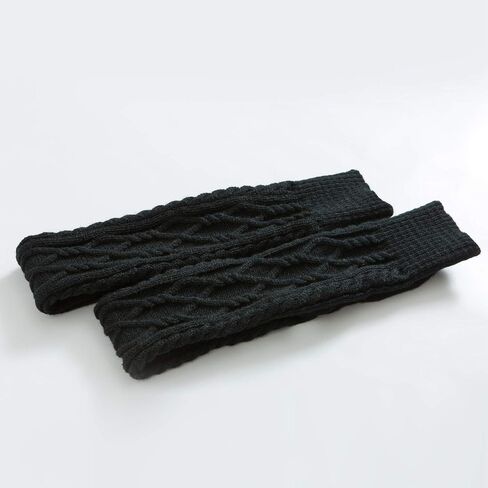 Bestjybt Women's Cable Knit Thigh High Socks Over the Knee Boot Socks Long Thick Winter Stockings Leg Warmers in Kuwait