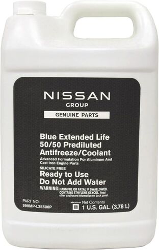 Nissan Genuine Fluid 999MP-L25500P Blue Long Life Antifreeze/Coolant - 3 Gallons in Saudi Arabia
