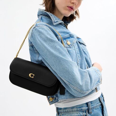 Coach Brook Flap Chain Bag, B4/Chalk in Saudi Arabia