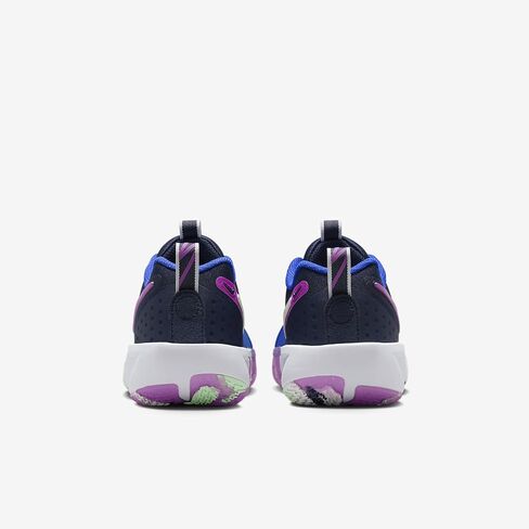 Nike G.T. Cut 3 SE Big Kids' Basketball Shoes (FQ2784-400, Obsidian/Vapor Green/Hyper Royal/Hyper Violet) Size 7 in Saudi Arabia