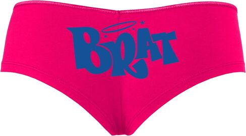 Knaughty Knickers Brat for Daddys chitten Masters Subicisive Sexy Toy Girl Bad Girl Hot Pink Boyshort Banys with Come Design in Kuwait