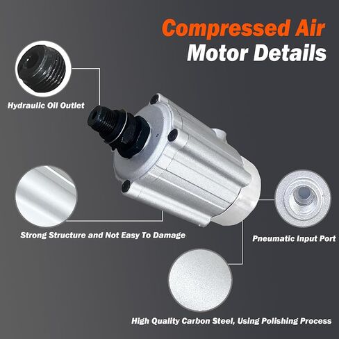 Autovo Square Compressed Air Motor for Pneumatic Hydraulic Pumps in Saudi Arabia