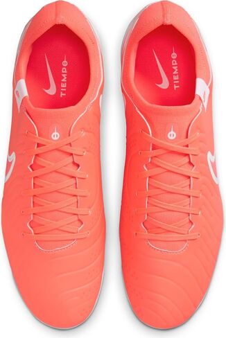 Nike Tiempo Legend 10 Pro Firm-Ground Lowp-Top Coots (DV4333-800 ، الحمم البركانية الساخنة/البيضاء) in Saudi Arabia
