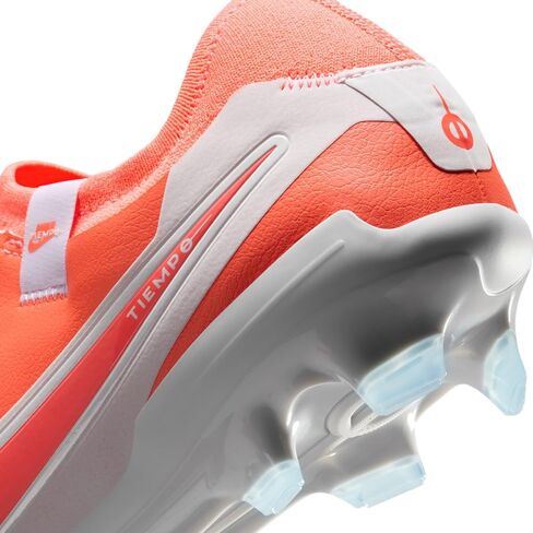 Nike Tiempo Legend 10 Pro Firm-Ground Lowp-Top Coots (DV4333-800 ، الحمم البركانية الساخنة/البيضاء) in Saudi Arabia