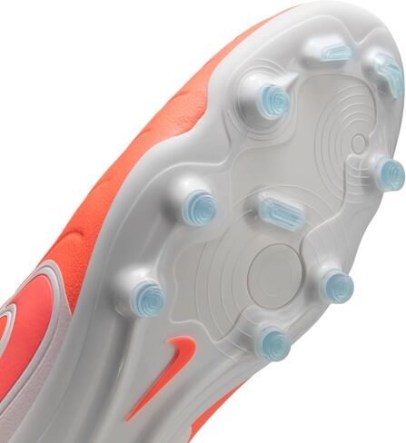 Nike Tiempo Legend 10 Pro Firm-Ground Lowp-Top Coots (DV4333-800 ، الحمم البركانية الساخنة/البيضاء) in Saudi Arabia
