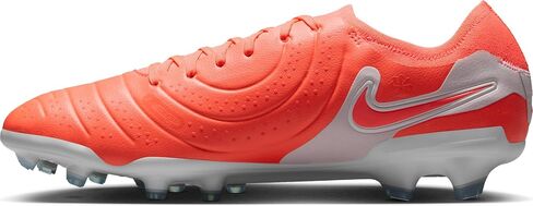 Nike Tiempo Legend 10 Pro Firm-Ground Lowp-Top Coots (DV4333-800 ، الحمم البركانية الساخنة/البيضاء) in Saudi Arabia