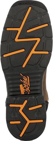 Durango Mens Workin' 11 Inch Slip Resistant Soft Toe Work/Duty - Brown - Size 9.5 W in Saudi Arabia