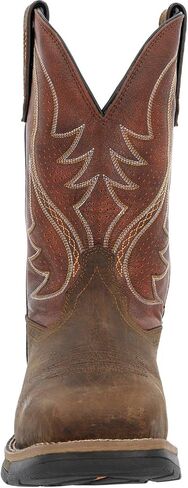 Durango Mens Workin' 11 Inch Slip Resistant Soft Toe Work/Duty - Brown - Size 9.5 W in Saudi Arabia