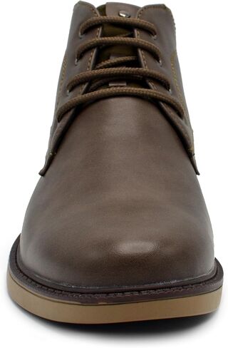 Mens Chukka Boots, Leather Lace Up Ankle Boots for Casual Formal Wear in Saudi Arabia