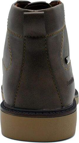 Mens Chukka Boots, Leather Lace Up Ankle Boots for Casual Formal Wear in Saudi Arabia
