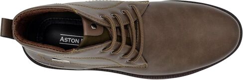 Mens Chukka Boots, Leather Lace Up Ankle Boots for Casual Formal Wear in Saudi Arabia