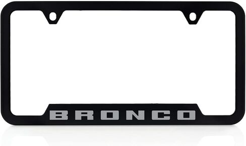 Ford Bronco UV Printed License Plate Frame - Area 51 (Blue/Grey) in Saudi Arabia