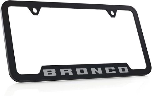 Ford Bronco UV Printed License Plate Frame - Area 51 (Blue/Grey) in Saudi Arabia