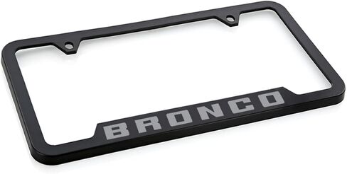 Ford Bronco UV Printed License Plate Frame - Area 51 (Blue/Grey) in Saudi Arabia