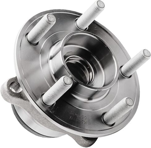 Detroit Axle - FWD Rear 4pc Wheel Bearing Hubs Kit for 14-18 Ford Fusion, 14-16 Lincoln MKZ, 2 Wheel Bearing and Hubs Assembly 2 Sway Bar End Links 2014 2015 2016 2017 2018 Replacement in Saudi Arabia