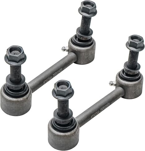 Detroit Axle - FWD Rear 4pc Wheel Bearing Hubs Kit for 14-18 Ford Fusion, 14-16 Lincoln MKZ, 2 Wheel Bearing and Hubs Assembly 2 Sway Bar End Links 2014 2015 2016 2017 2018 Replacement in Saudi Arabia