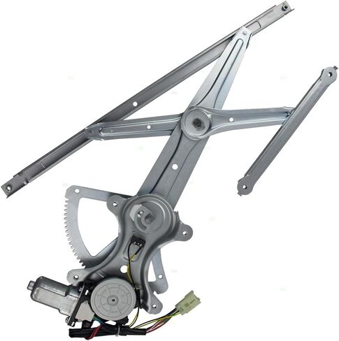 AutoandArt Brock Replacement Passengers Front Power Window Lift Regulator w/Motor Assembly Compatible with 02-03 ES300 ES330 85710-33140 in Saudi Arabia