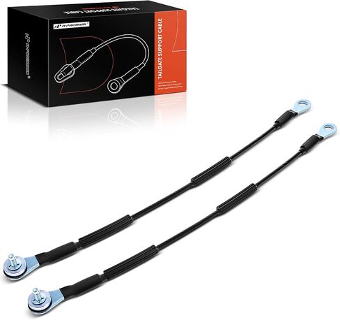 A-Premium Tailgate Support Cable Compatible with Chevrolet Colorado & GMC Canyon, 2016-2017, 21.30 Inch, Driver and Passenger Side, 2-PC Set, Replace# 84031225, 84031226 in Saudi Arabia