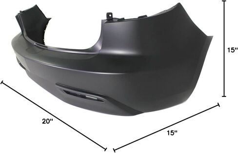 FITPARTS متوافقة مع غطاء المصد الخلفي 2010 2011 MAZDA 3 سيدان/هاتشباك 10 11. جديد ، مسبب وجاهز للطلاء. GS ، GX ، أنا. MA1100201 BBM450221MBB in Saudi Arabia