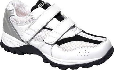 Mt. Emey 9702-v - Men's Explorer I Strap Walking Shoes White/Black in Saudi Arabia