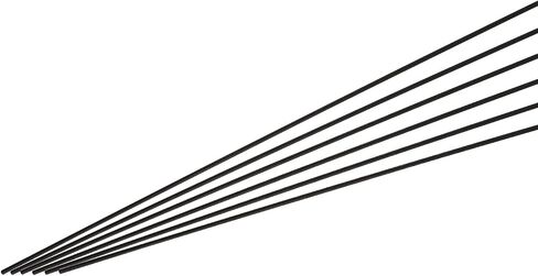 MECCANIXITY Carbon Fiber Rod, 5mm x 200mm Matte Pole Rod for RC Plane DIY Tool Wing Tube Quadcopter Arm, Pack of 8 in Saudi Arabia