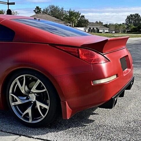مفسد Kojem Trunk متوافق مع 2003-2008 Nissan 350Z Deck Lip Wing غير مصقول in Kuwait